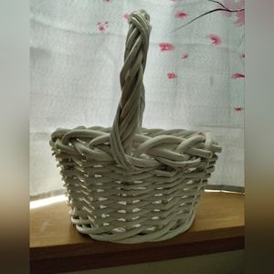 White basket